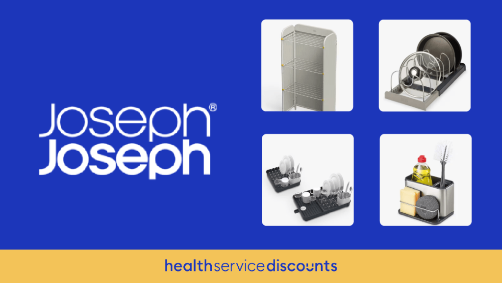 Joseph Joseph kitchenware at John Lewis – smart, space-saving home essentials with NHS staff discounts and cashback