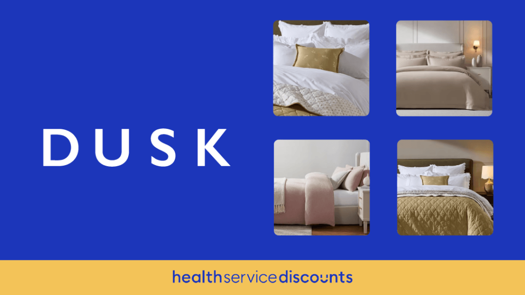 Dusk bedding and home comforts at John Lewis – luxury duvets, cushions, and bedspreads with exclusive NHS savings