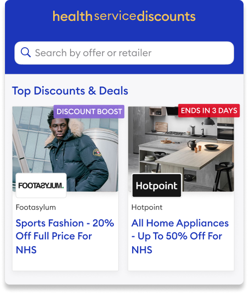 Join Free 1 | NHS Discounts | Health Service Discounts
