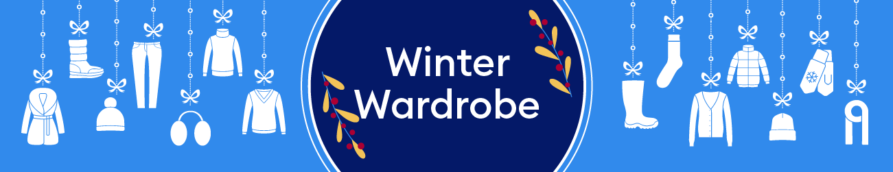 Winter wardrobe banner