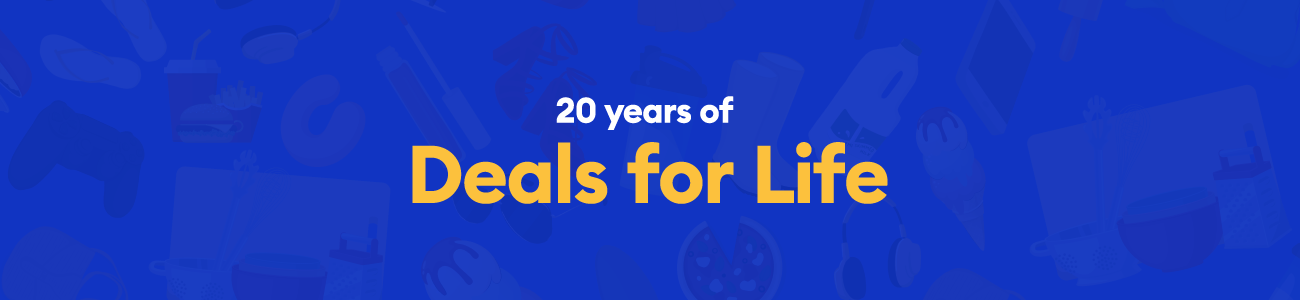 20 years of deals for life