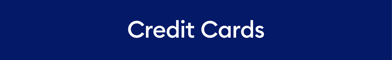 Banner - Credit Cards